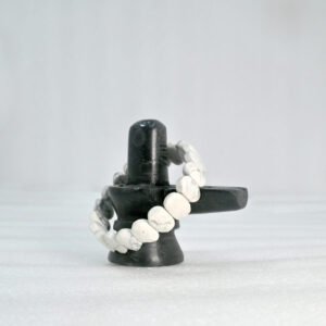 Howlite flat bracelet