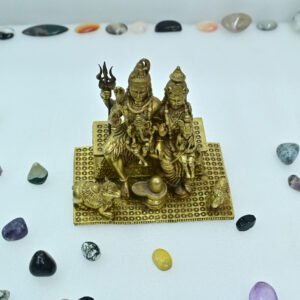 Brass Shiv Parivar Idol Murti