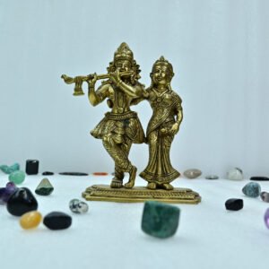 Radha Krishna Brass Idol