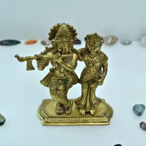 Radha Krishna Brass Idol