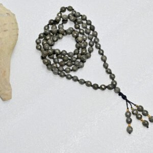 Pyrite Diamond Cut Mala