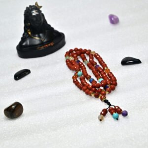 Carnelian Cutting Mala (Premium Weight)