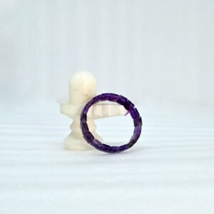 Purple Amethyst Flat Bracelet