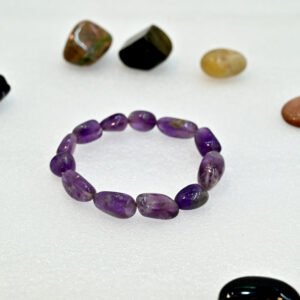 Amethyst Tumble Bracelet