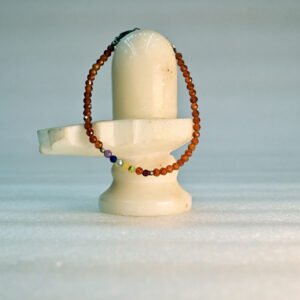 Carnelian with 7 Chakra Stone Bracelet